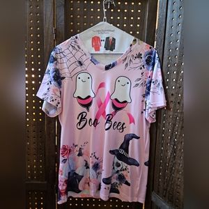 Breast Cancer Halloween Shirt